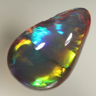 SOLID BLACK OPAL Very bright rolling flashes always